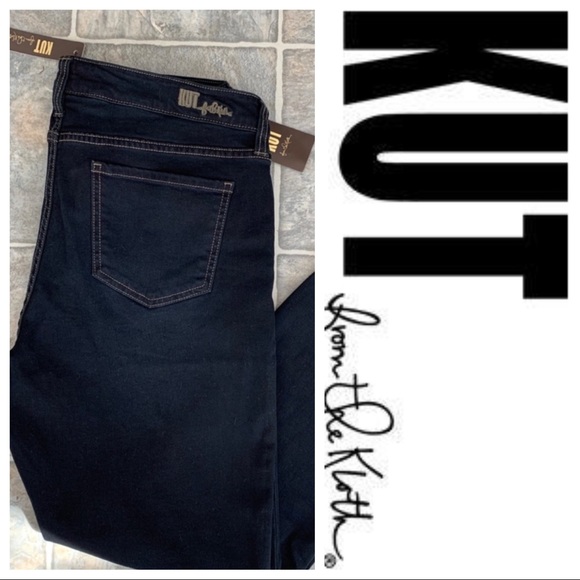 Kut from the Kloth Denim - Kut from the Kloth ripped knee dark wash jeans NWT
